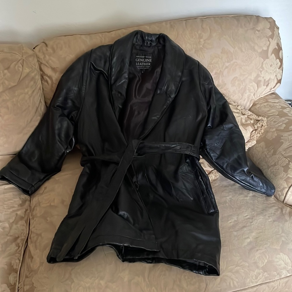 Leather jacket